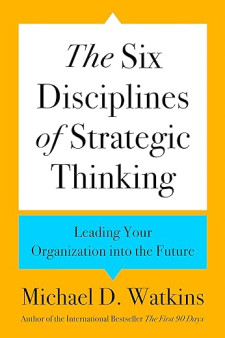 The six disciplines of strategic thinking cover